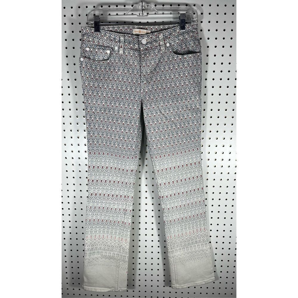 Tory Burch patterned jeans